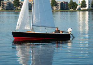 small sailboat outboard