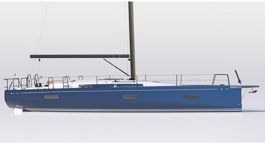 new benneteau first 44 sailboat exterior