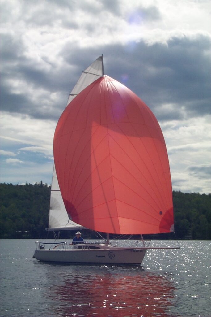 with-red-spinnaker